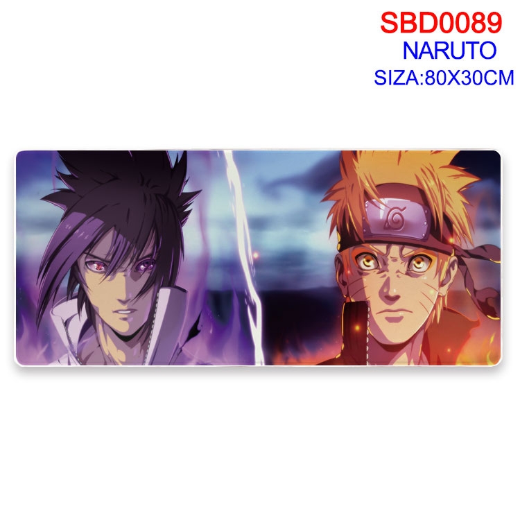 Naruto Anime peripheral mouse pad 80X30CM  SBD-089