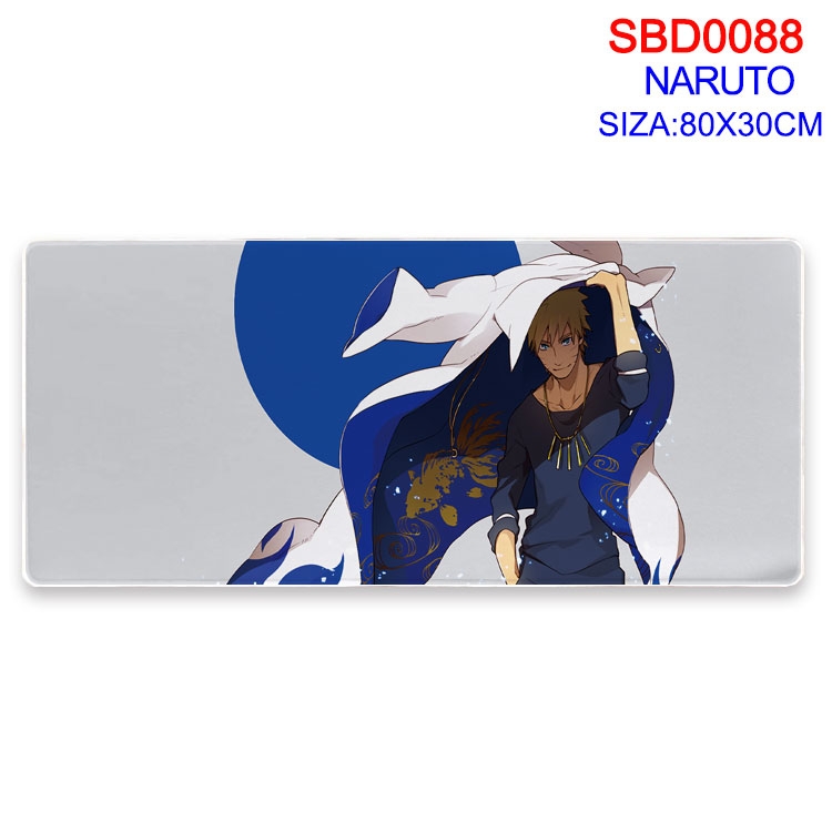 Naruto Anime peripheral mouse pad 80X30CM  SBD-088