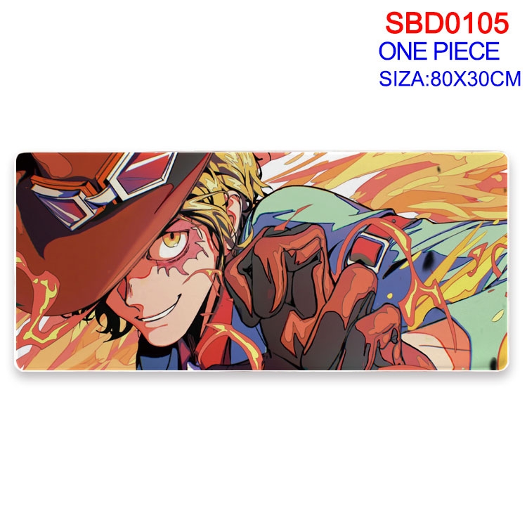 One Piece Anime peripheral mouse pad 80X30CM SBD-105