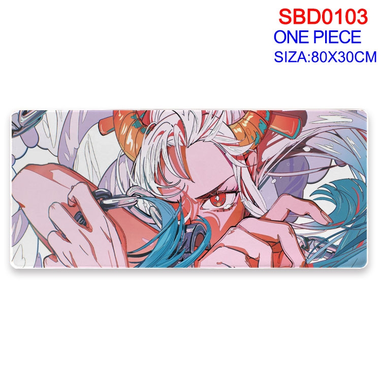 One Piece Anime peripheral mouse pad 80X30CM SBD-103