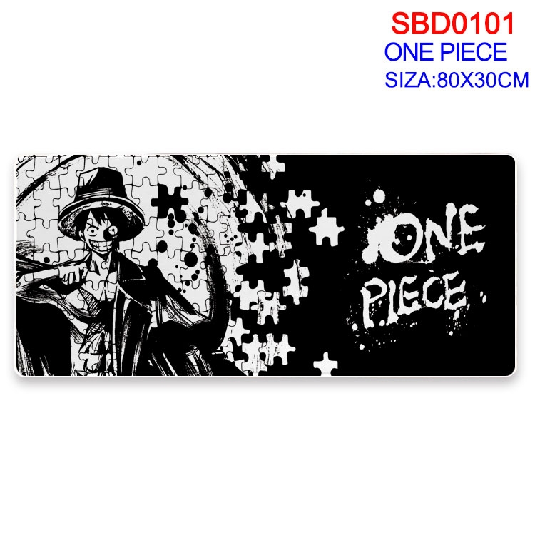 One Piece Anime peripheral mouse pad 80X30CM  SBD-101