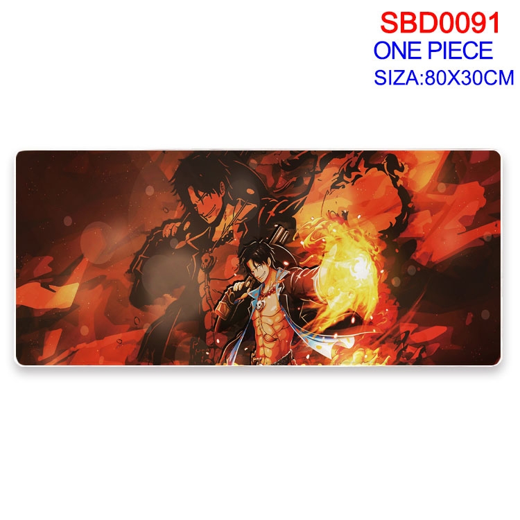 One Piece Anime peripheral mouse pad 80X30CM  SBD-091