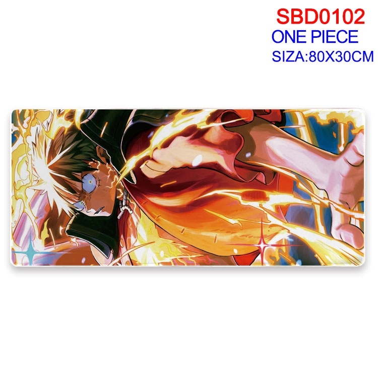 One Piece Anime peripheral mouse pad 80X30CM SBD-102