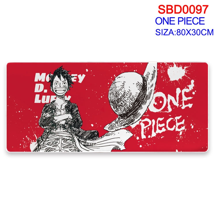 One Piece Anime peripheral mouse pad 80X30CM SBD-097