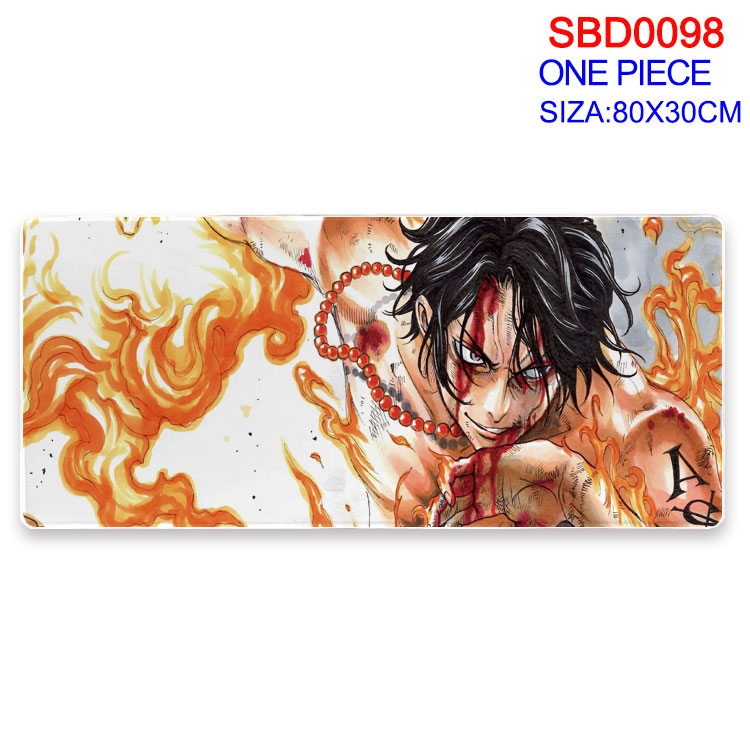 One Piece Anime peripheral mouse pad 80X30CM SBD-098