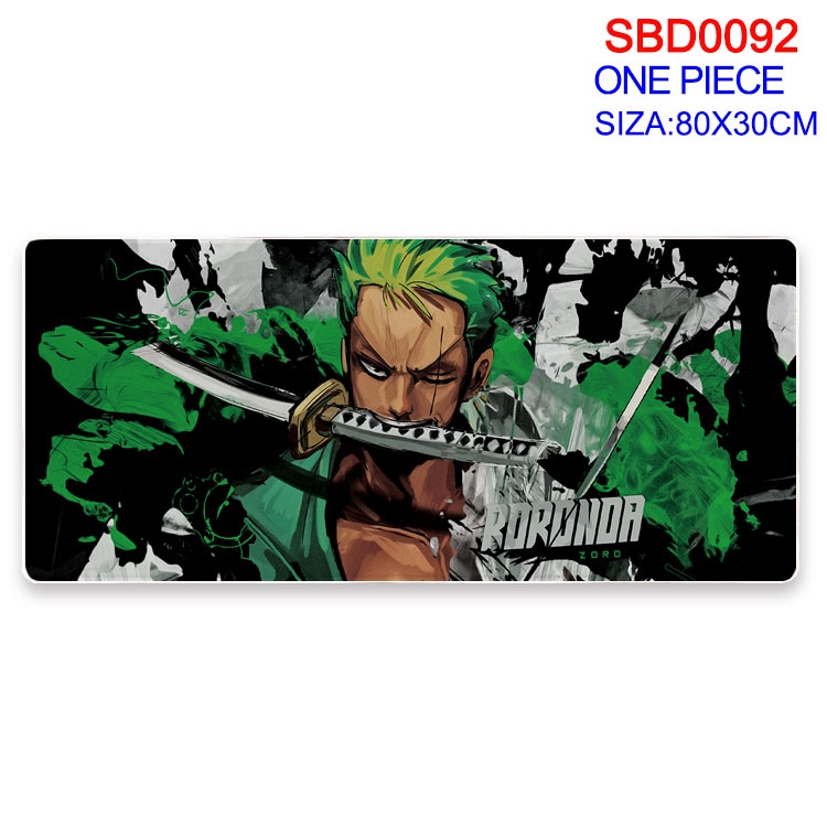 One Piece Anime peripheral mouse pad 80X30CM SBD-092