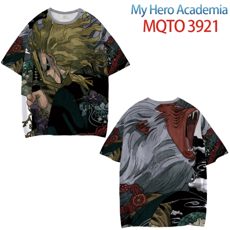 My Hero Academia Full color printed short sleeve T-shirt from XXS to 4XL MQTO 3921