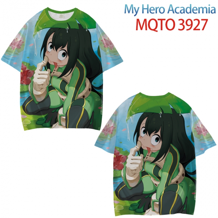 My Hero Academia Full color printed short sleeve T-shirt from XXS to 4XL MQTO 3927