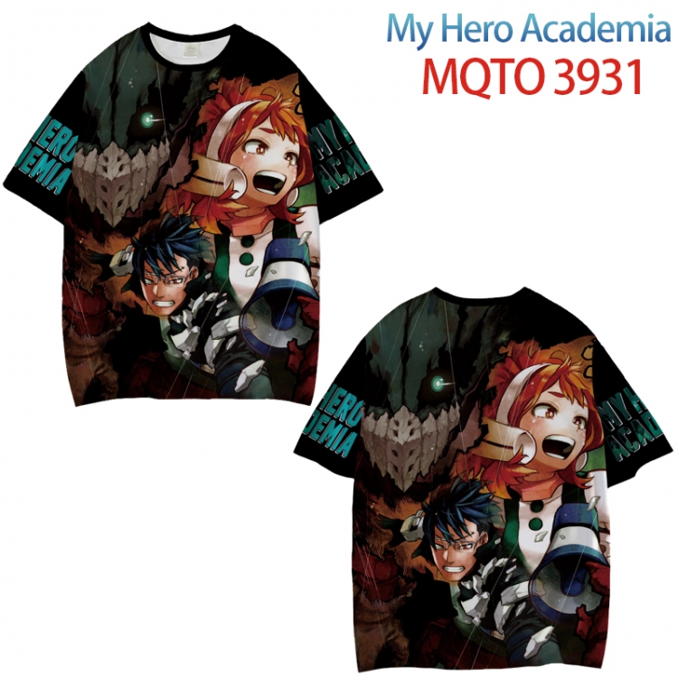 My Hero Academia Full color printed short sleeve T-shirt from XXS to 4XL MQTO 3931