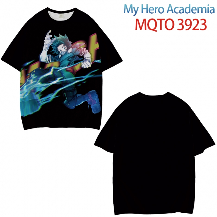 My Hero Academia Full color printed short sleeve T-shirt from XXS to 4XL  MQTO 3923