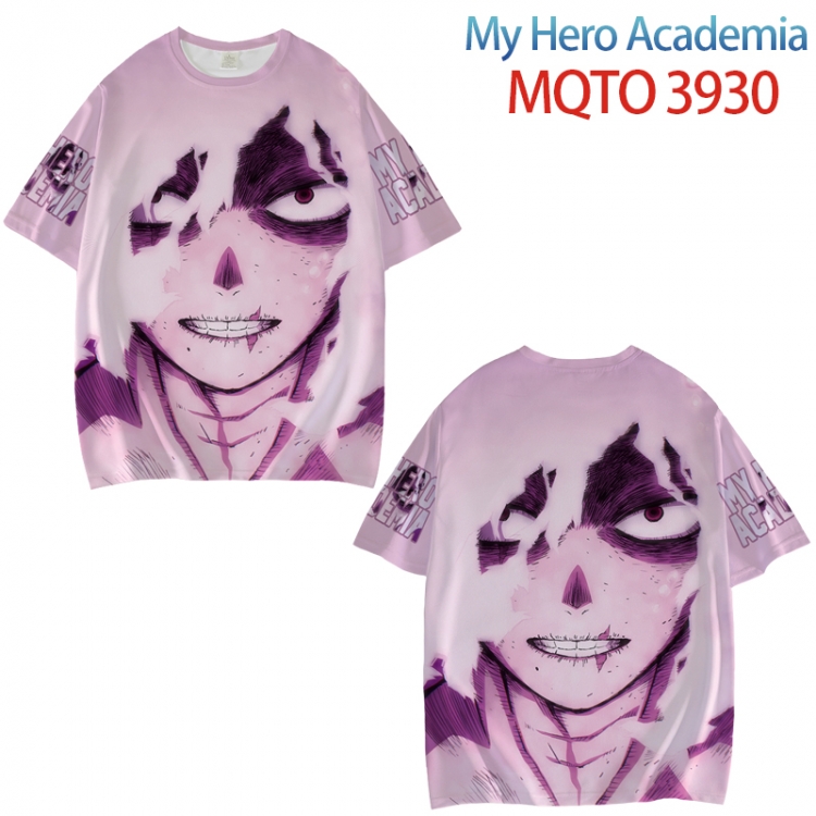 My Hero Academia Full color printed short sleeve T-shirt from XXS to 4XL MQTO 3930