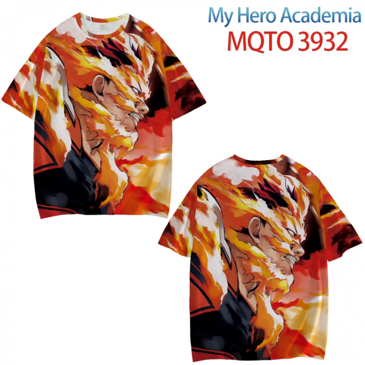 My Hero Academia Full color printed short sleeve T-shirt from XXS to 4XL MQTO 3932