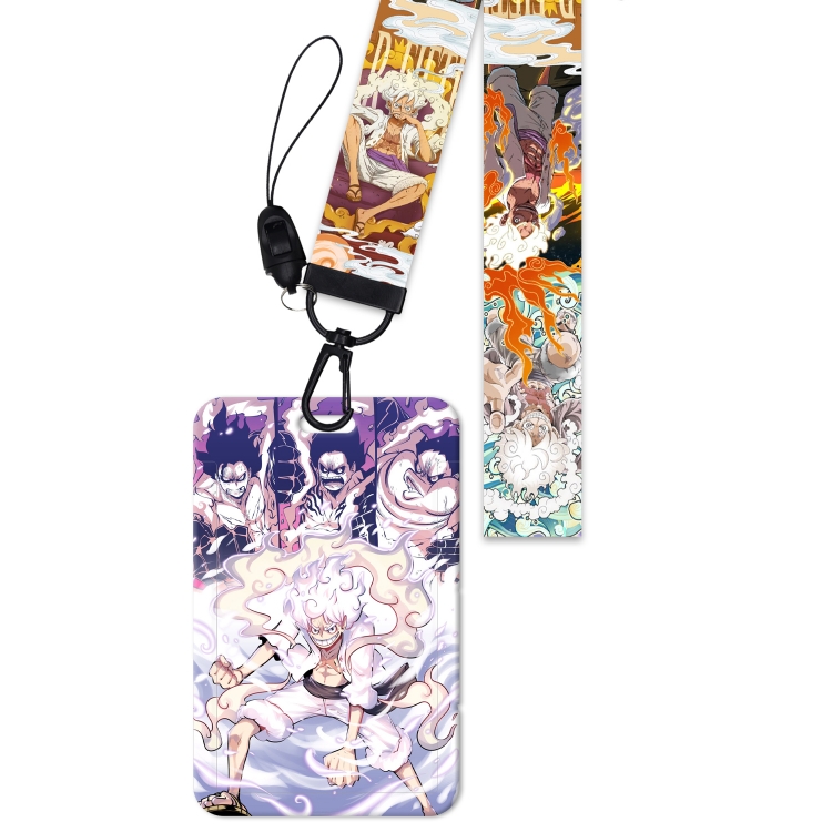 One Piece Black Buckle Short Lanyard Hand Rope Card Sleeve 2-Piece Set 22.5cm price for 2 pcs
