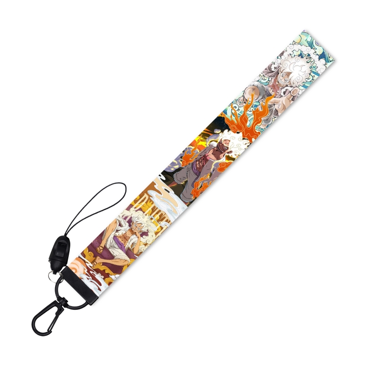One Piece Black Buckle Mobile Phone Lanyard Short Strap 22.5cm  price for 10 pcs