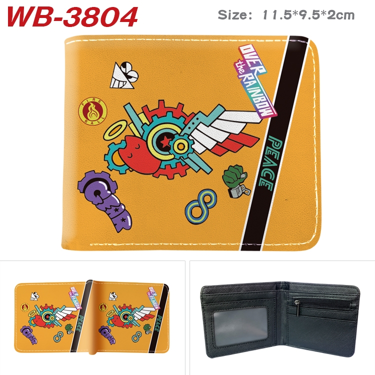 SK∞ Anime color book two-fold leather wallet 11.5X9.5CM WB-3804A