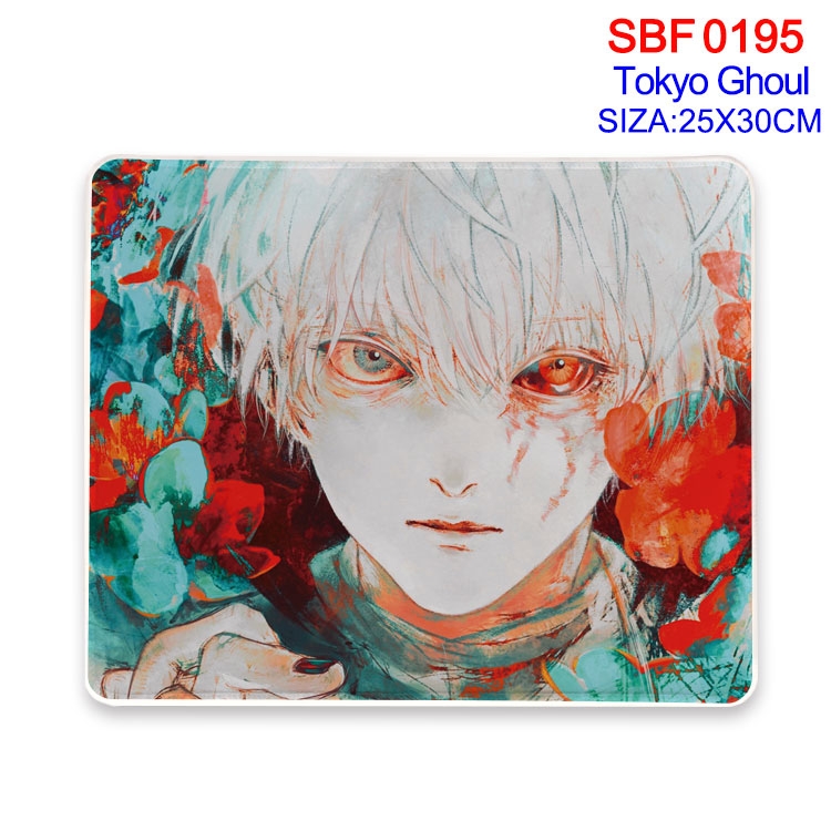 Tokyo Ghoul Anime peripheral edge lock mouse pad 25X30CM SBF-195
