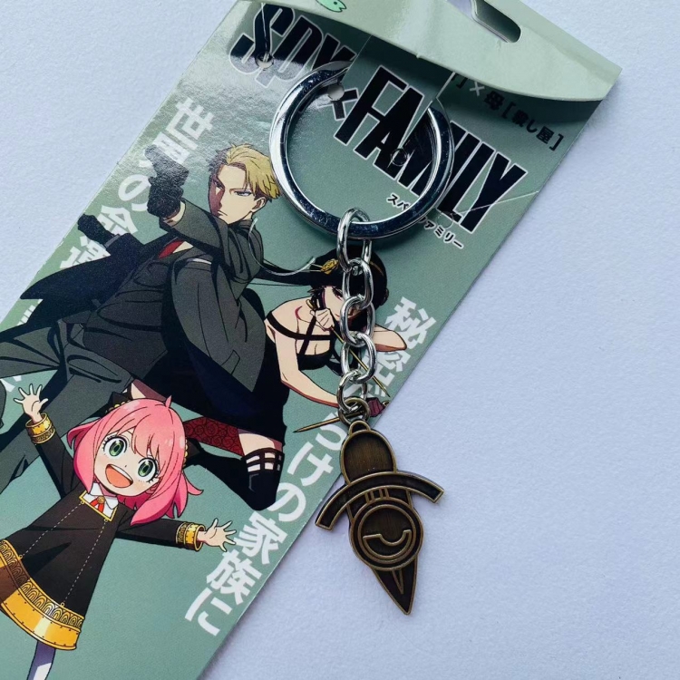 SPY×FAMILY Anime peripheral metal keychain pendant style C price for 5 pcs