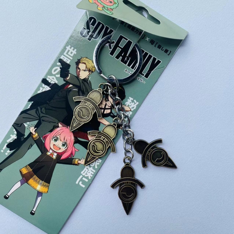 SPY×FAMILY Anime Cartoon 4 Pendant Keychain Bag Pendant style C