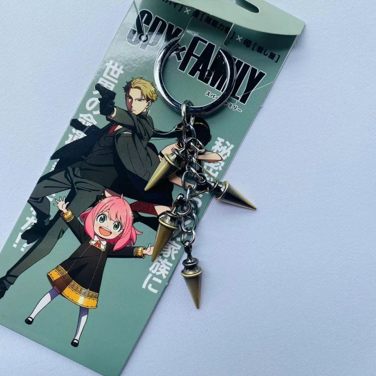 SPY×FAMILY Anime Cartoon 4 Pendant Keychain Bag Pendant style D