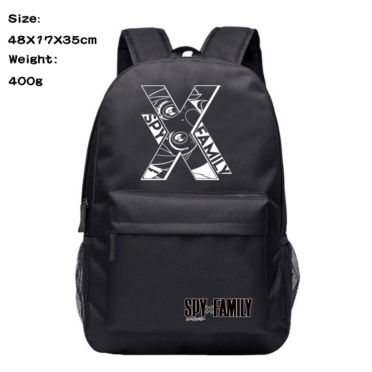 SPY×FAMILY Anime Oxford Canvas Backpack Student Schoolbag 48X17X35CM