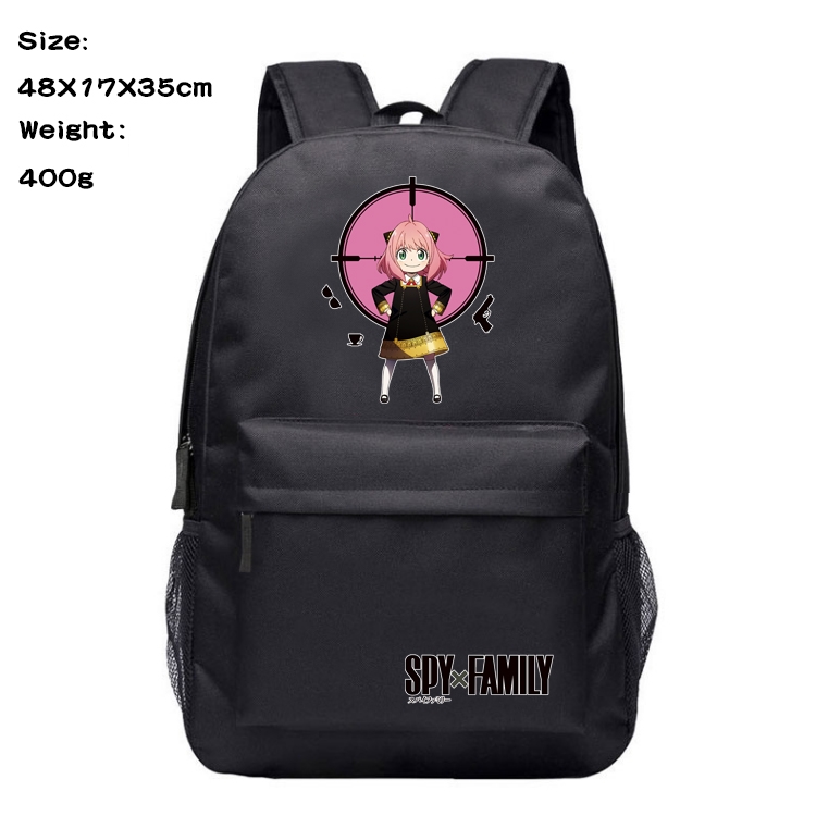 SPY×FAMILY Anime Oxford Canvas Backpack Student Schoolbag 48X17X35CM