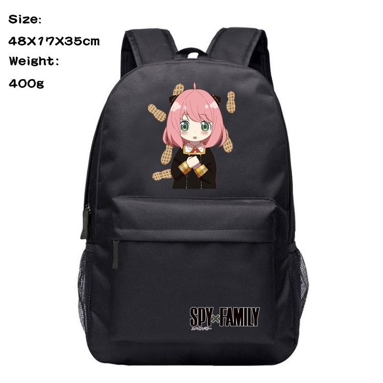 SPY×FAMILY Anime Oxford Canvas Backpack Student Schoolbag 48X17X35CM