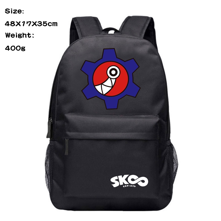 SK∞ Anime Oxford Canvas Backpack Student Schoolbag 48X17X35CM