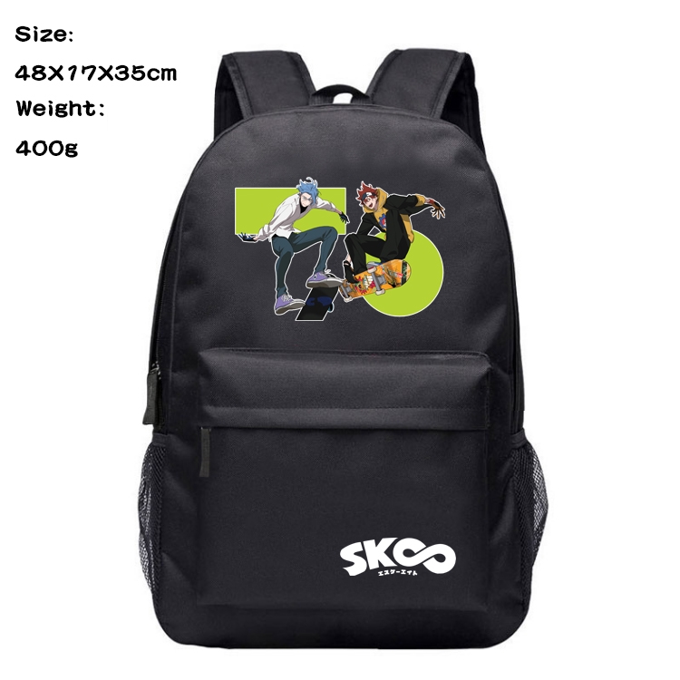 SK∞ Anime Oxford Canvas Backpack Student Schoolbag 48X17X35CM