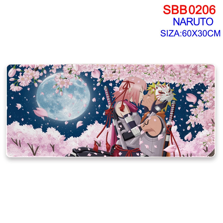 Naruto Anime peripheral edge lock mouse pad 60X30CM SBB06