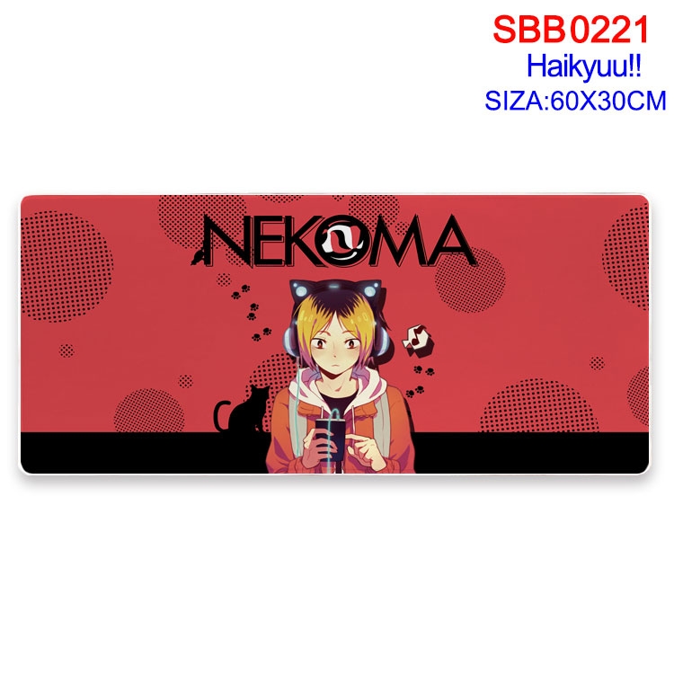 Haikyuu!! Anime peripheral edge lock mouse pad 60X30CM SBB21