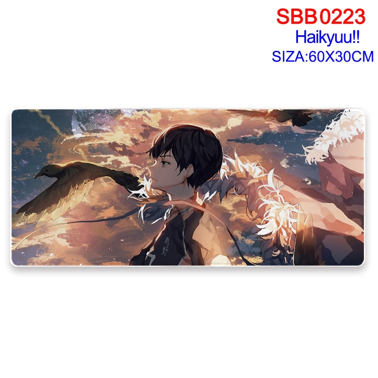 Haikyuu!! Anime peripheral edge lock mouse pad 60X30CM  SBB23