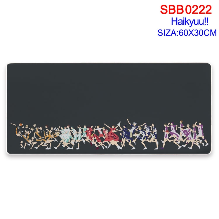 Haikyuu!! Anime peripheral edge lock mouse pad 60X30CM  SBB22