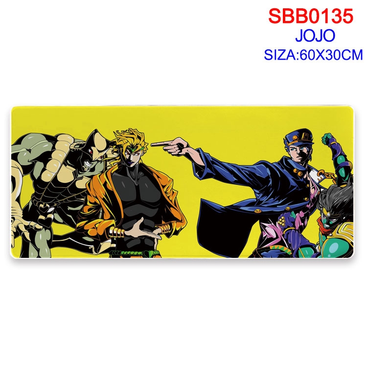 JoJos Bizarre Adventure Anime peripheral edge lock mouse pad 60X30CM SBB-135