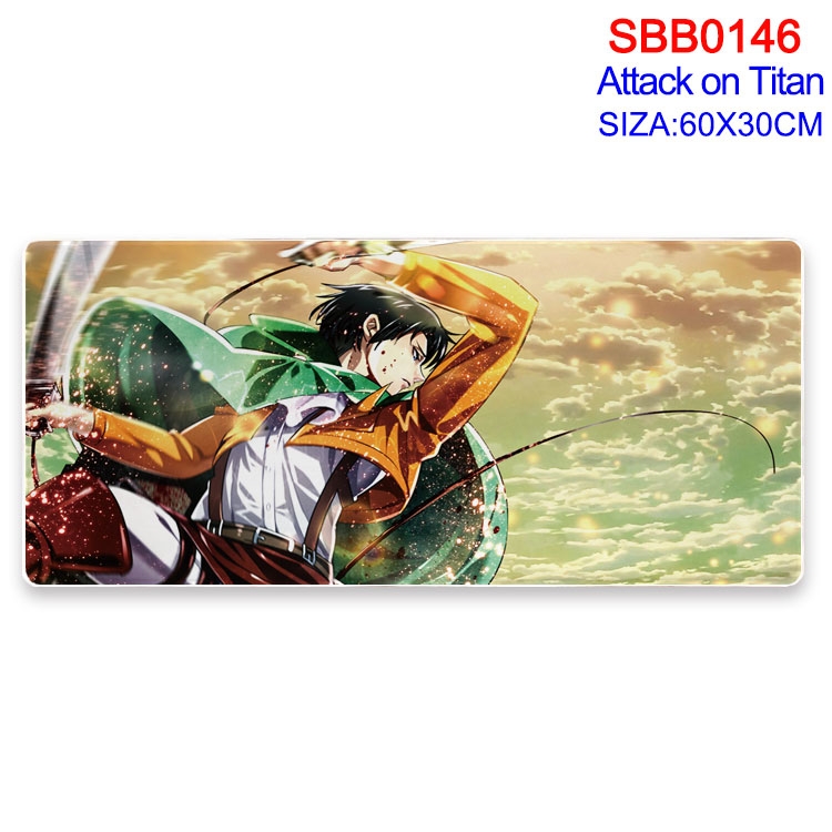 Shingeki no Kyojin Anime peripheral edge lock mouse pad 60X30CM SBB-146