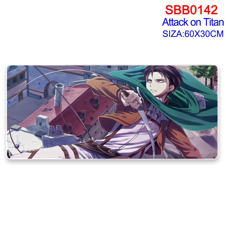Shingeki no Kyojin Anime peripheral edge lock mouse pad 60X30CM SBB-142