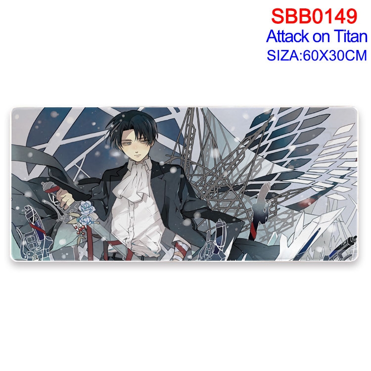 Shingeki no Kyojin Anime peripheral edge lock mouse pad 60X30CM SBB-149