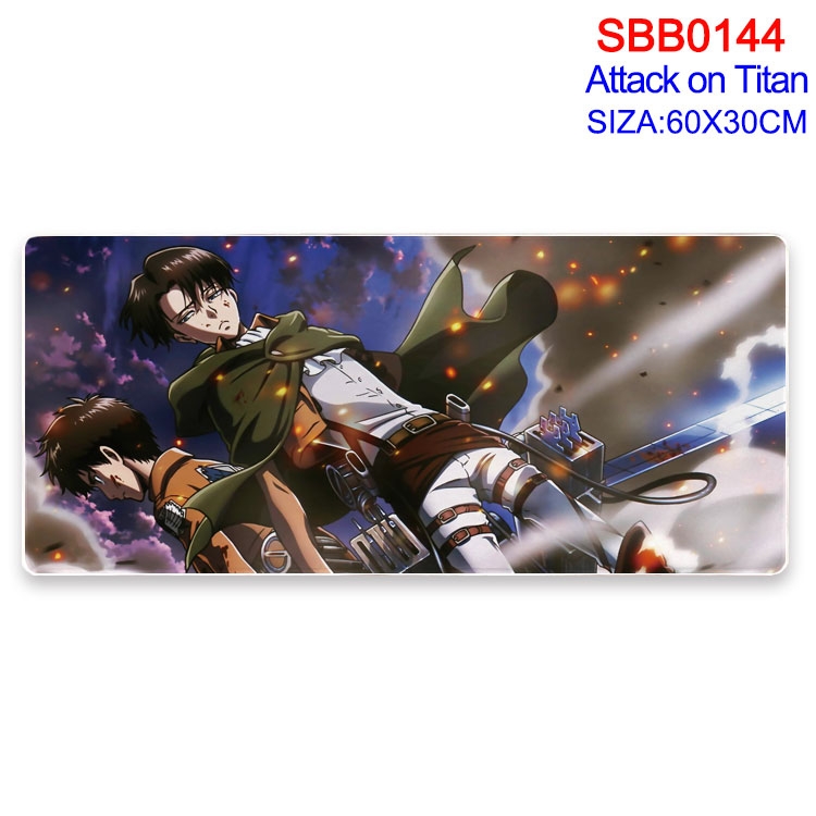 Shingeki no Kyojin Anime peripheral edge lock mouse pad 60X30CM  SBB-144