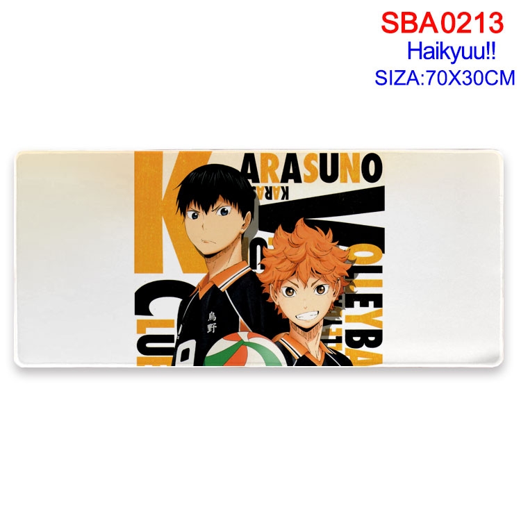 Haikyuu!! Anime peripheral edge lock mouse pad 70X30CM SBA13