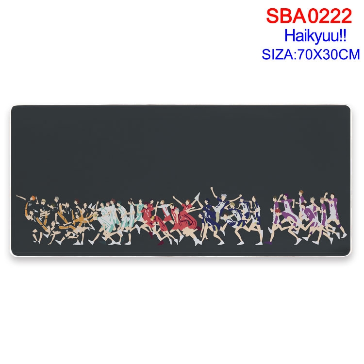 Haikyuu!! Anime peripheral edge lock mouse pad 70X30CM   SBA22