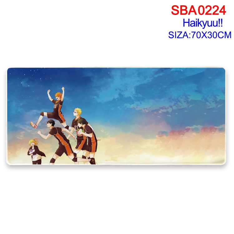 Haikyuu!! Anime peripheral edge lock mouse pad 70X30CM SBA24