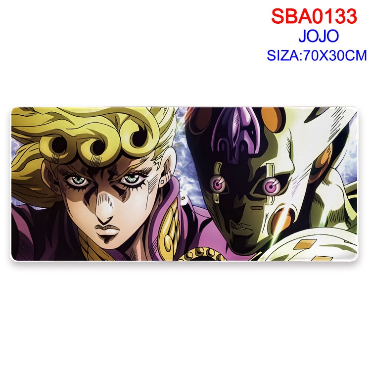 JoJos Bizarre Adventure Anime peripheral edge lock mouse pad 70X30CM  SBA-133