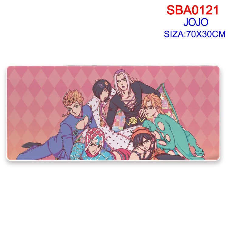 JoJos Bizarre Adventure Anime peripheral edge lock mouse pad 70X30CM   SBA-121