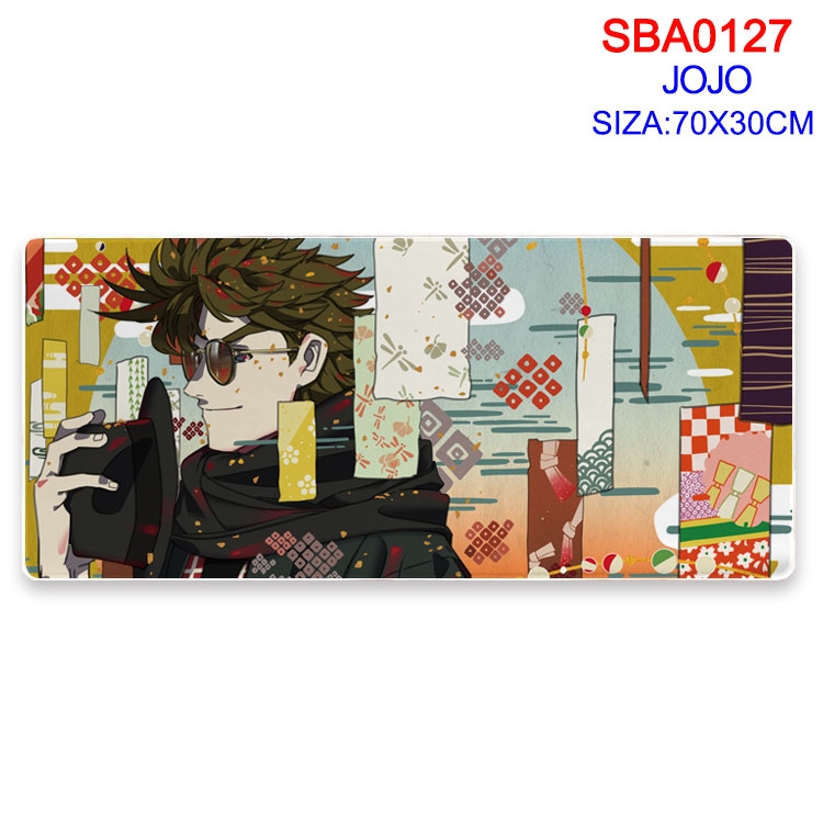 JoJos Bizarre Adventure Anime peripheral edge lock mouse pad 70X30CM  SBA-127