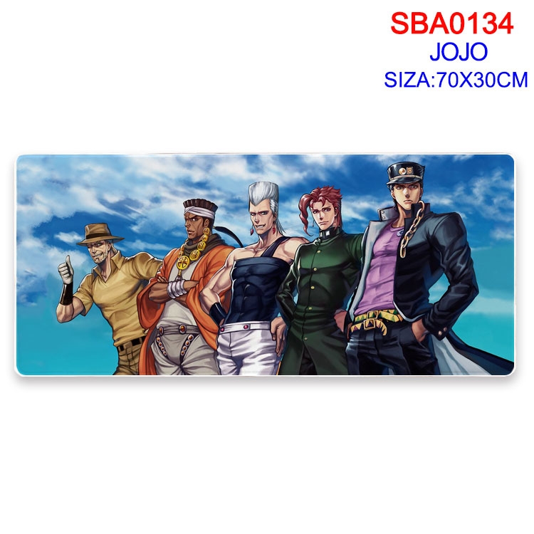 JoJos Bizarre Adventure Anime peripheral edge lock mouse pad 70X30CM SBA-134