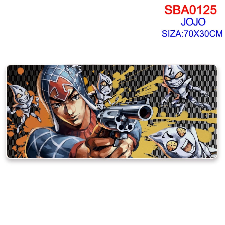 JoJos Bizarre Adventure Anime peripheral edge lock mouse pad 70X30CM  SBA-125