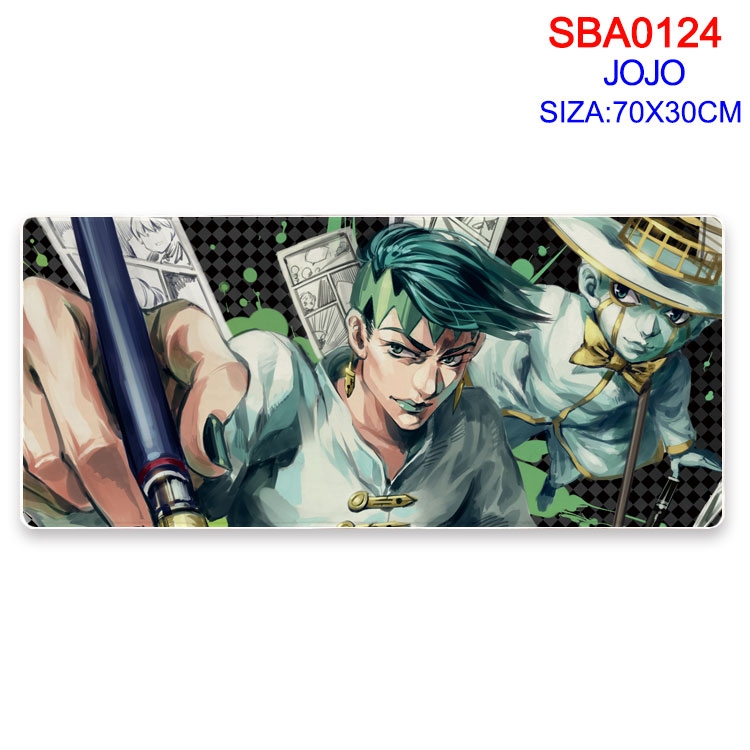 JoJos Bizarre Adventure Anime peripheral edge lock mouse pad 70X30CM SBA-124