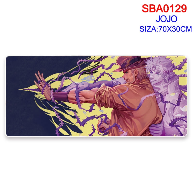 JoJos Bizarre Adventure Anime peripheral edge lock mouse pad 70X30CM SBA-129