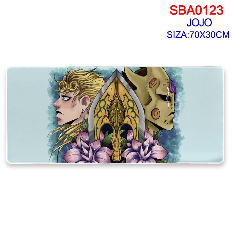 JoJos Bizarre Adventure Anime peripheral edge lock mouse pad 70X30CM SBA-123