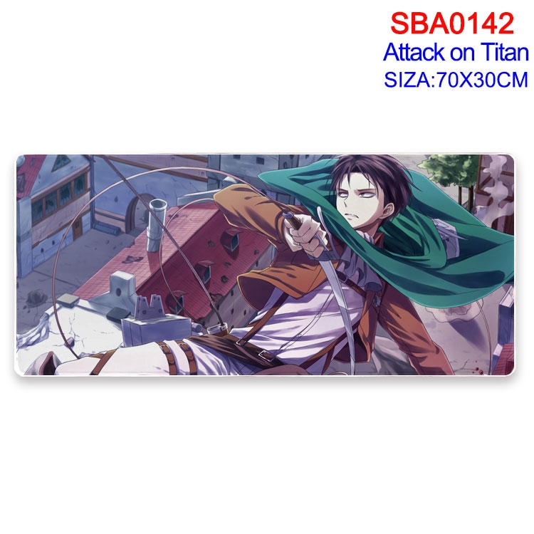 Shingeki no Kyojin Anime peripheral edge lock mouse pad 70X30CM SBA-142