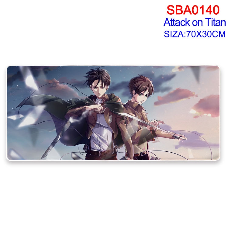 Shingeki no Kyojin Anime peripheral edge lock mouse pad 70X30CM SBA-140